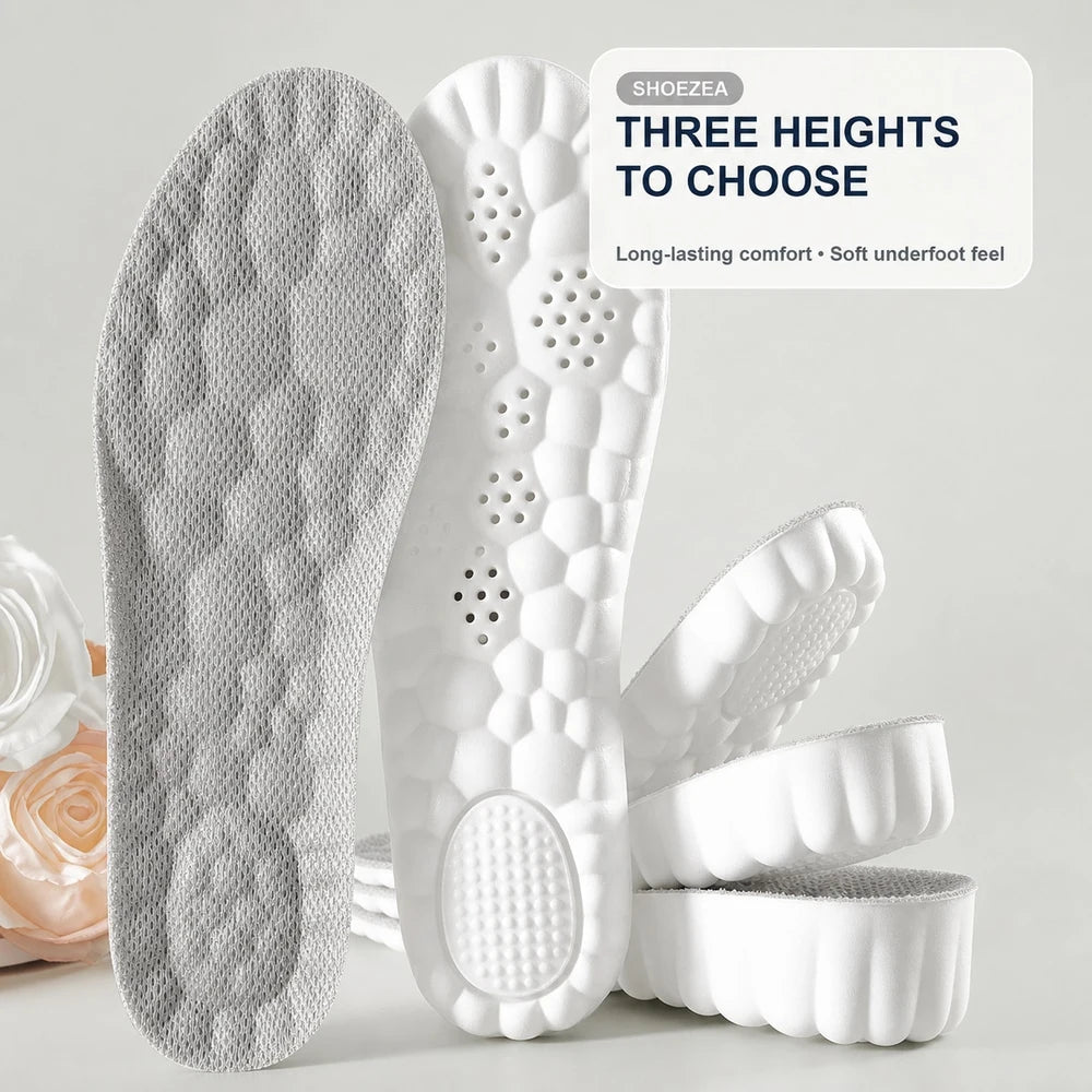 Shoezea Invisible Height Boost Insoles for Everyday Comfort