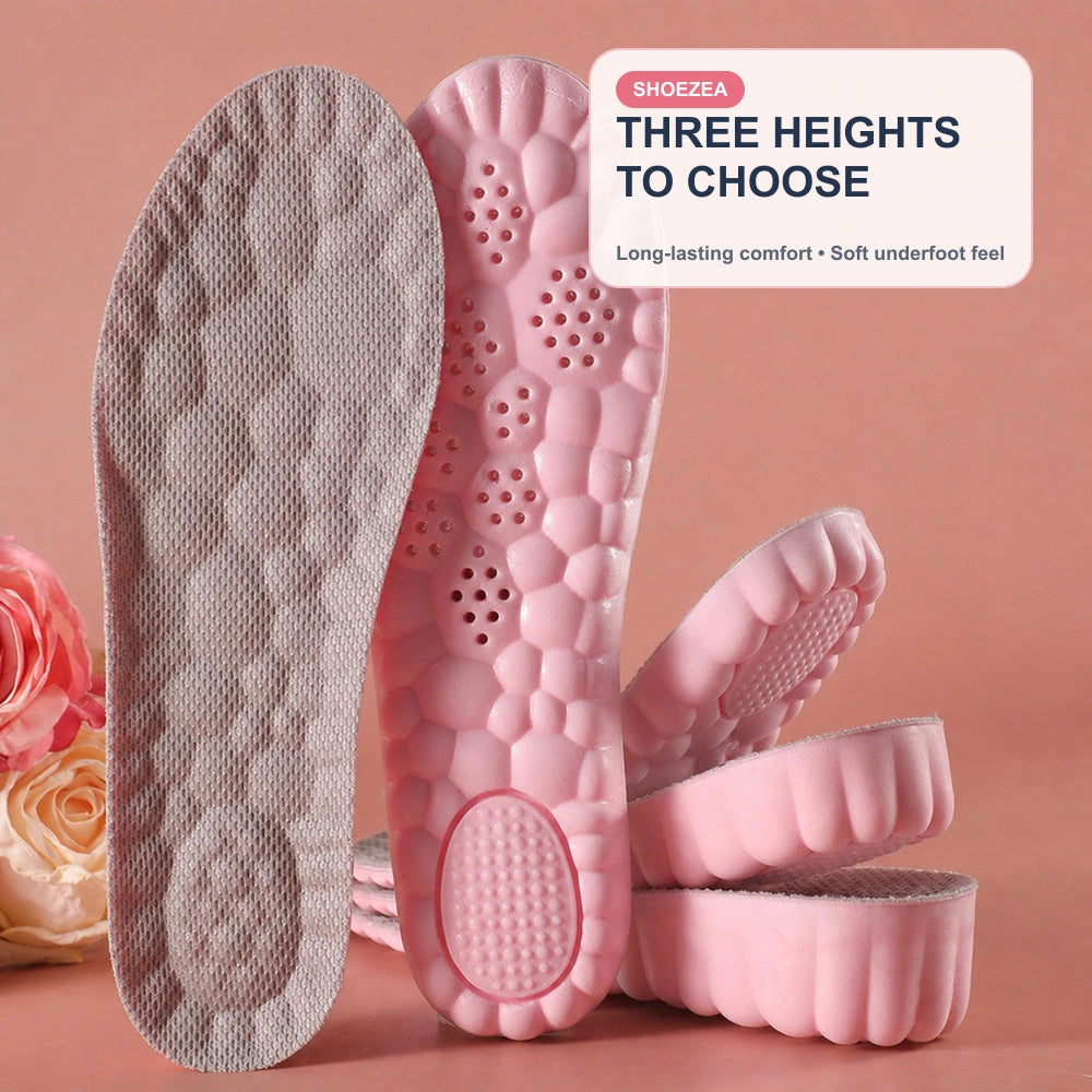 Shoezea Invisible Height Boost Insoles for Everyday Comfort