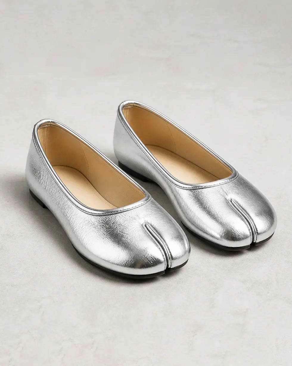 Shoezea Soft Split-Toe Tabi Ballerina Flats for All-Day Comfort