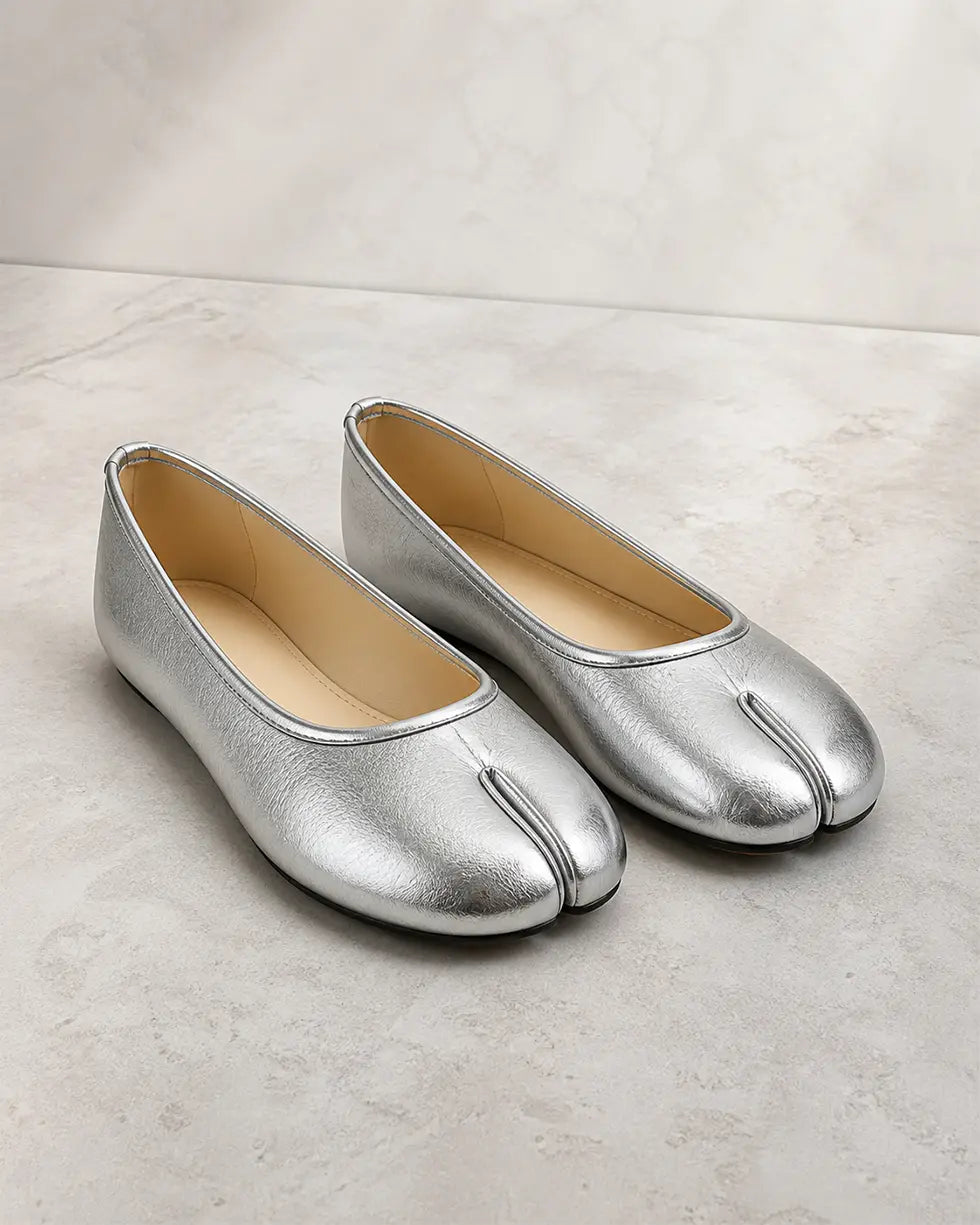 Shoezea Soft Split-Toe Tabi Ballerina Flats for All-Day Comfort