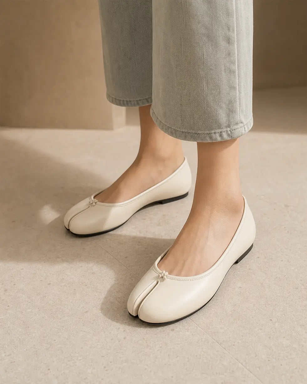 Shoezea Women’s Split-Toe Tabi Ballet Flats for Everyday Comfort
