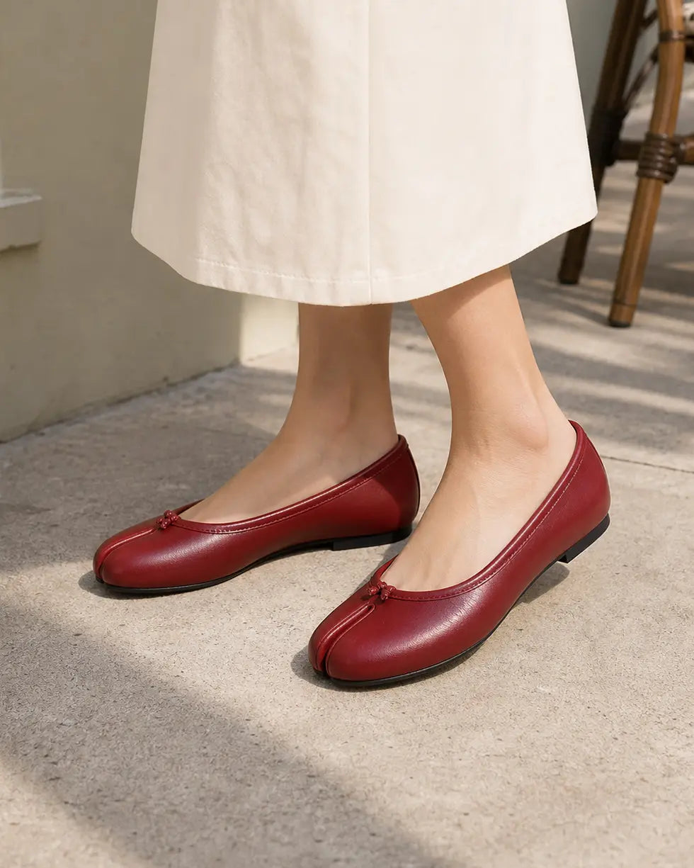 Shoezea Women’s Split-Toe Tabi Ballet Flats for Everyday Comfort
