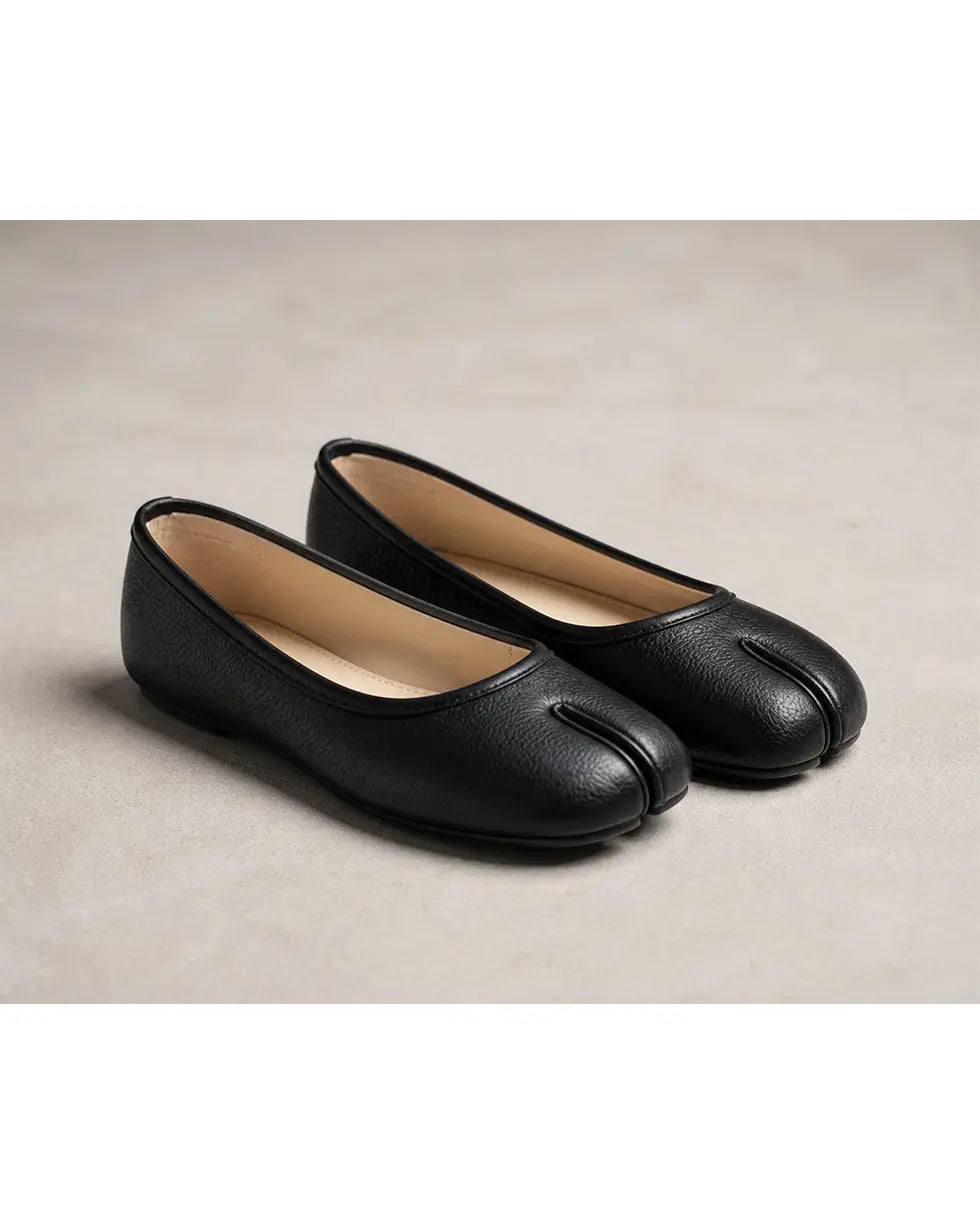 Shoezea Soft Split-Toe Tabi Ballerina Flats for All-Day Comfort