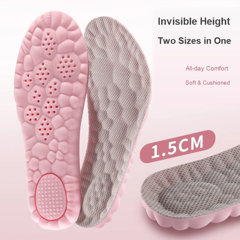Shoezea Invisible Height Boost Insoles for Everyday Comfort