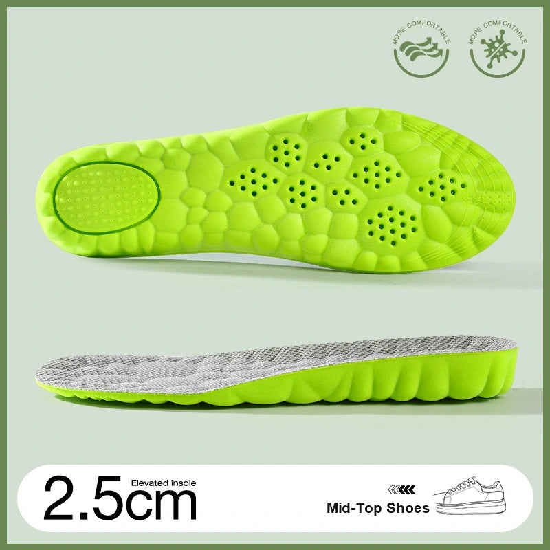 Shoezea Invisible Height Boost Insoles for Everyday Comfort