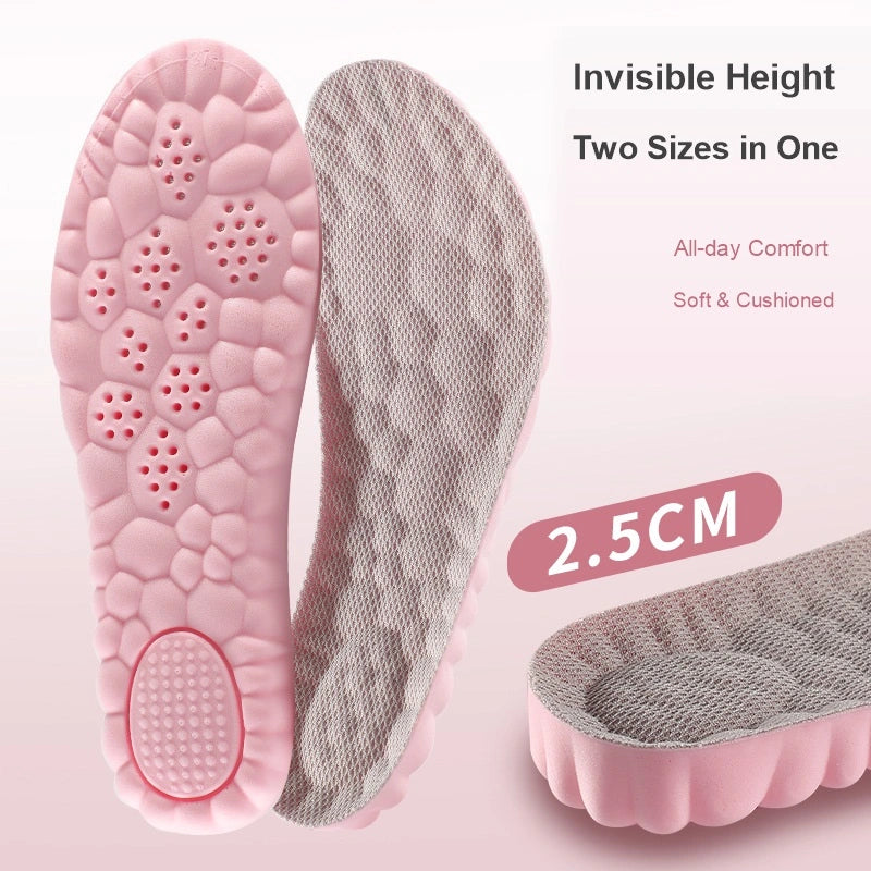 Shoezea Invisible Height Boost Insoles for Everyday Comfort