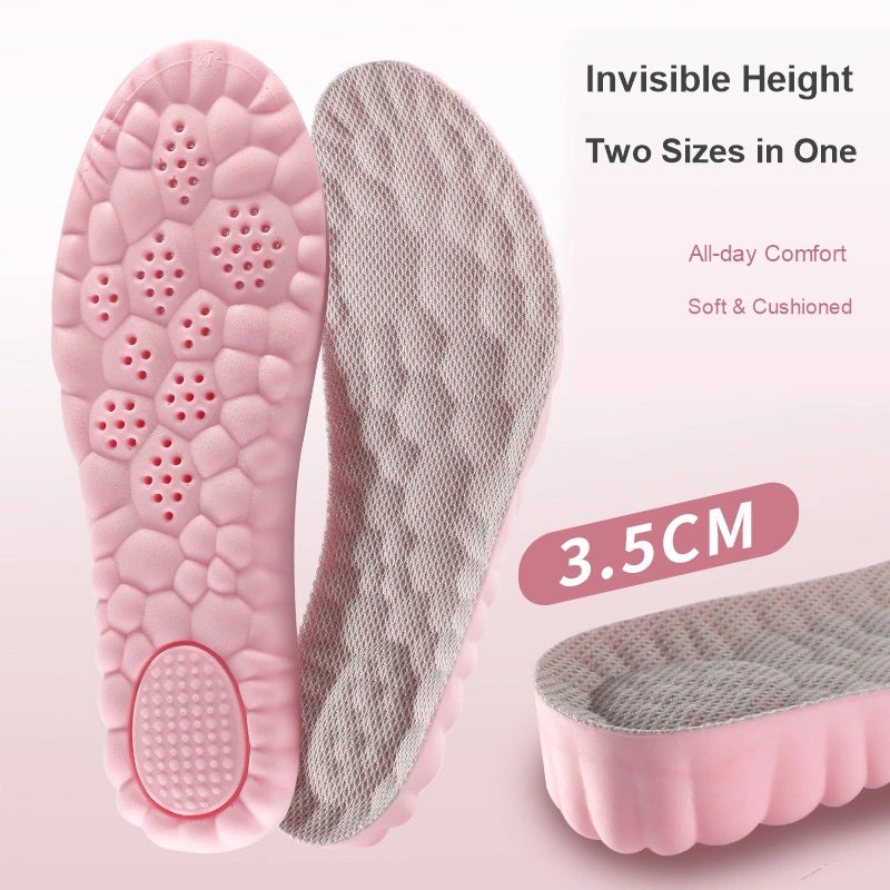 Shoezea Invisible Height Boost Insoles for Everyday Comfort