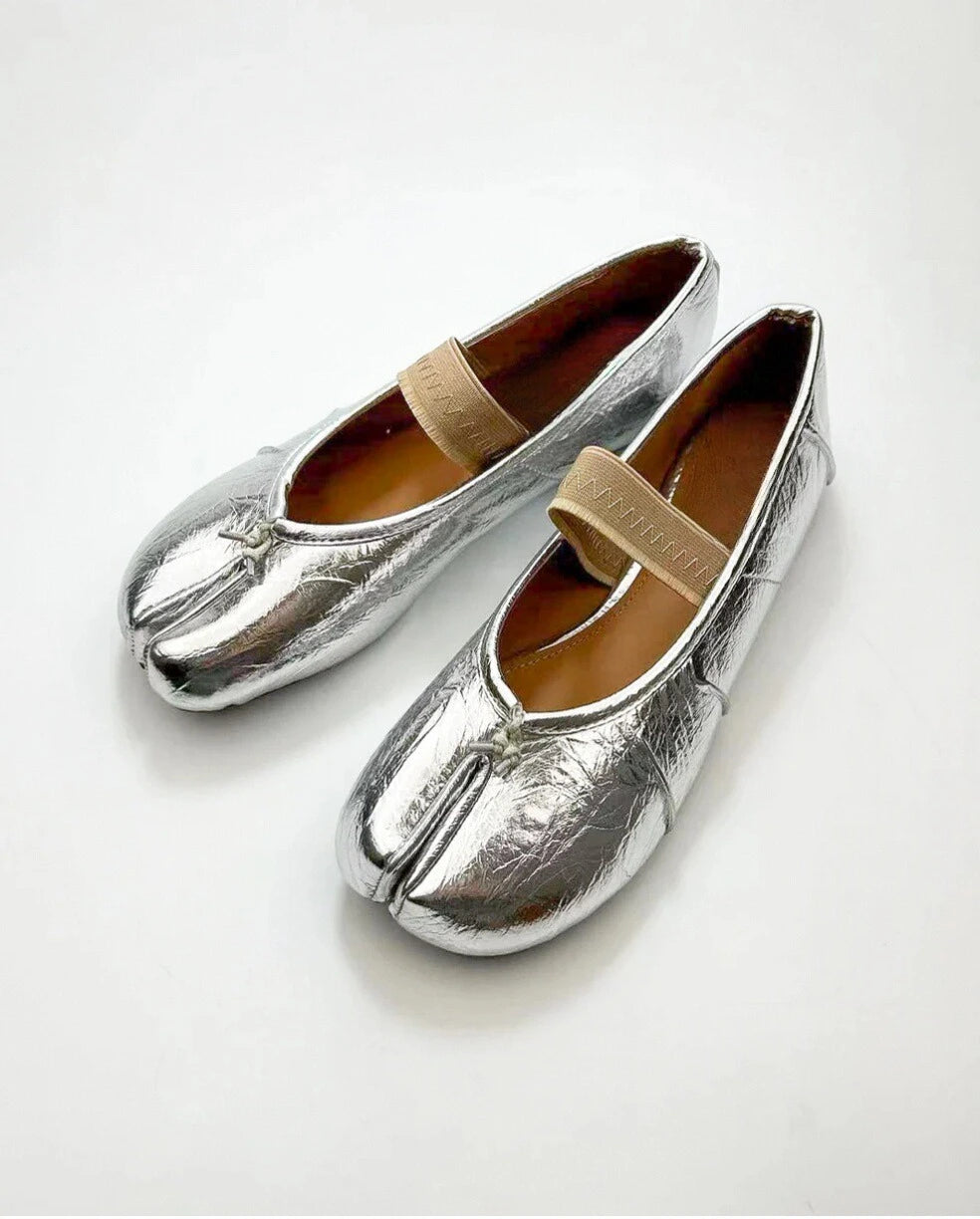 Thick Band Tabi Flats