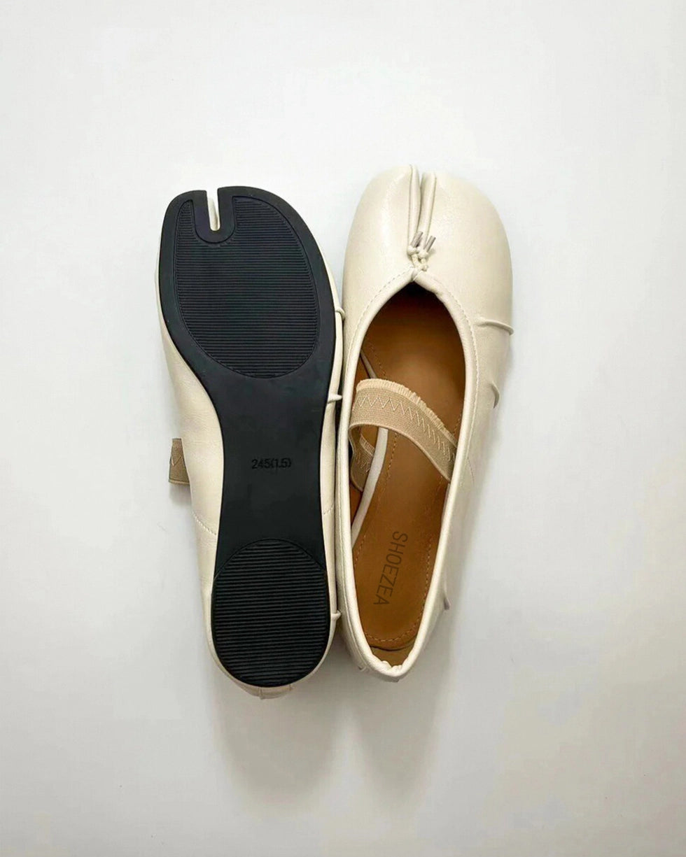 Thick Band Tabi Flats