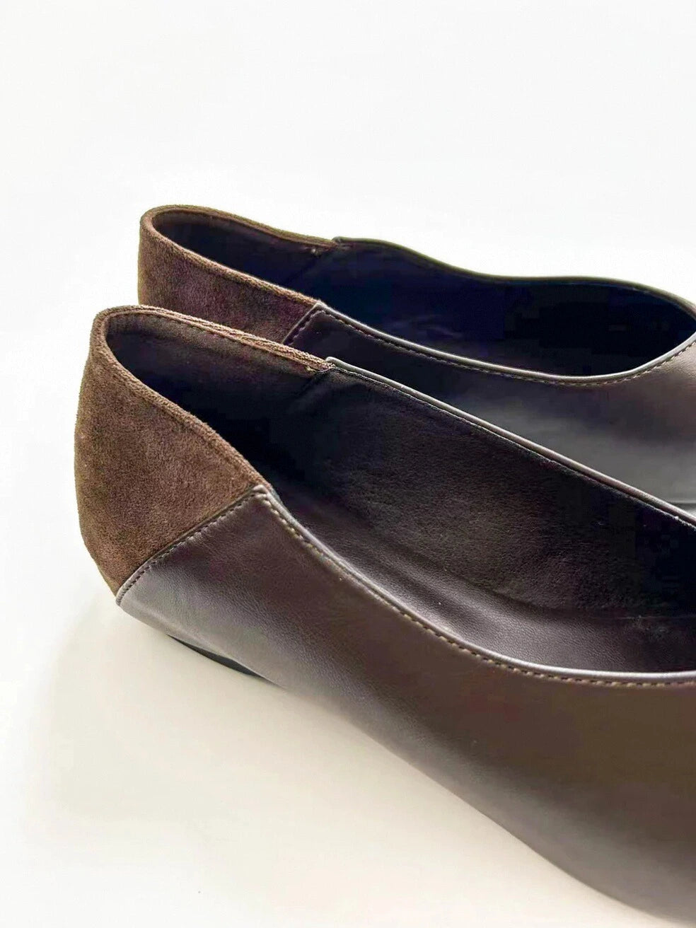 Point Toe Slip On Flats