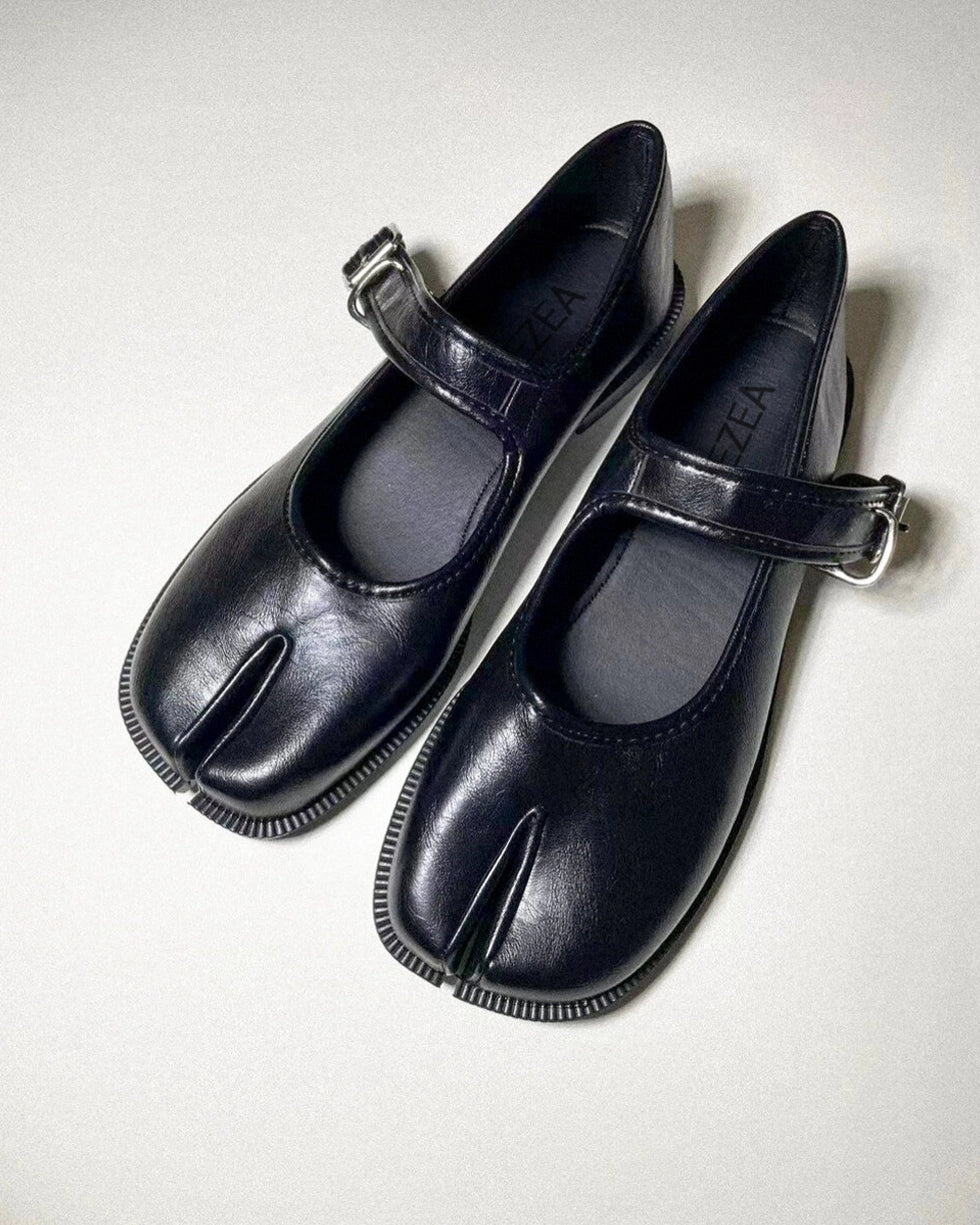 Adjustable Strap Tabi Mary Janes