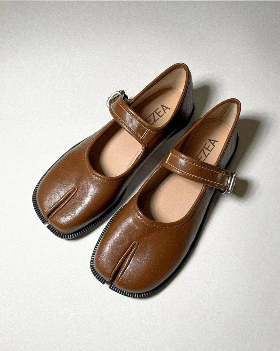 Adjustable Strap Tabi Mary Janes