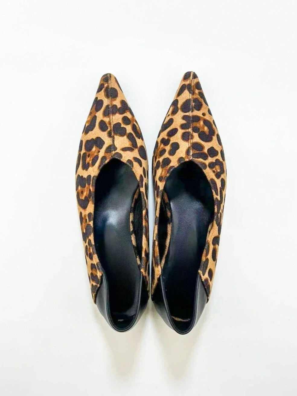 Point Toe Slip On Flats
