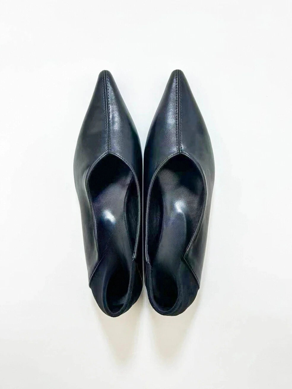 Point Toe Slip On Flats