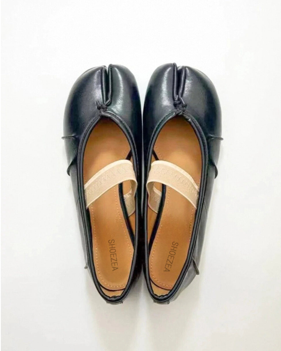 Thick Band Tabi Flats