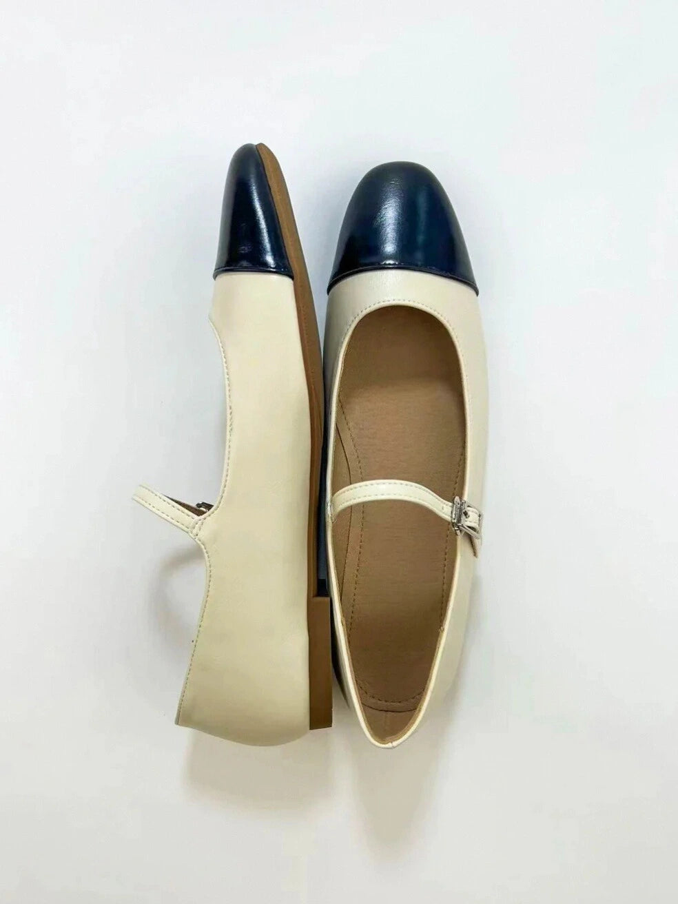 Color Block Mary Janes