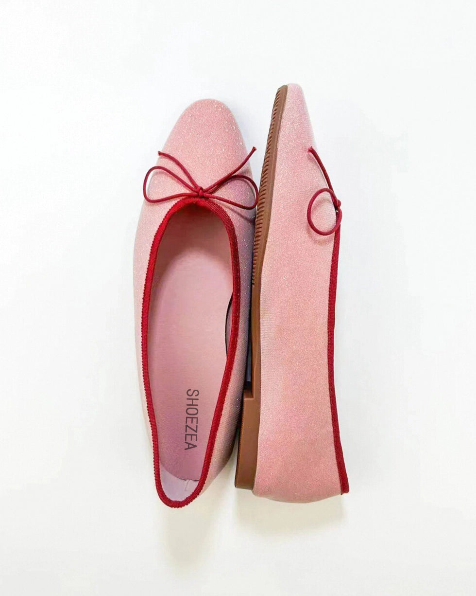 Bow Tie Ballet Flats