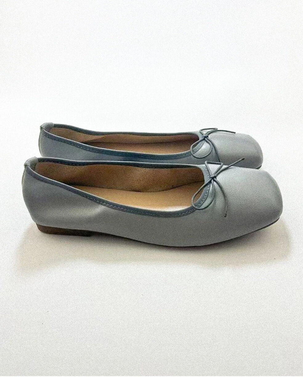 Square Toe Ballet Flats