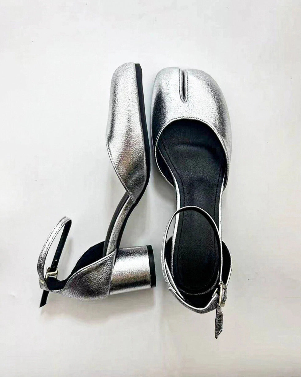 Tabi Ankle Strap Sandal Pumps