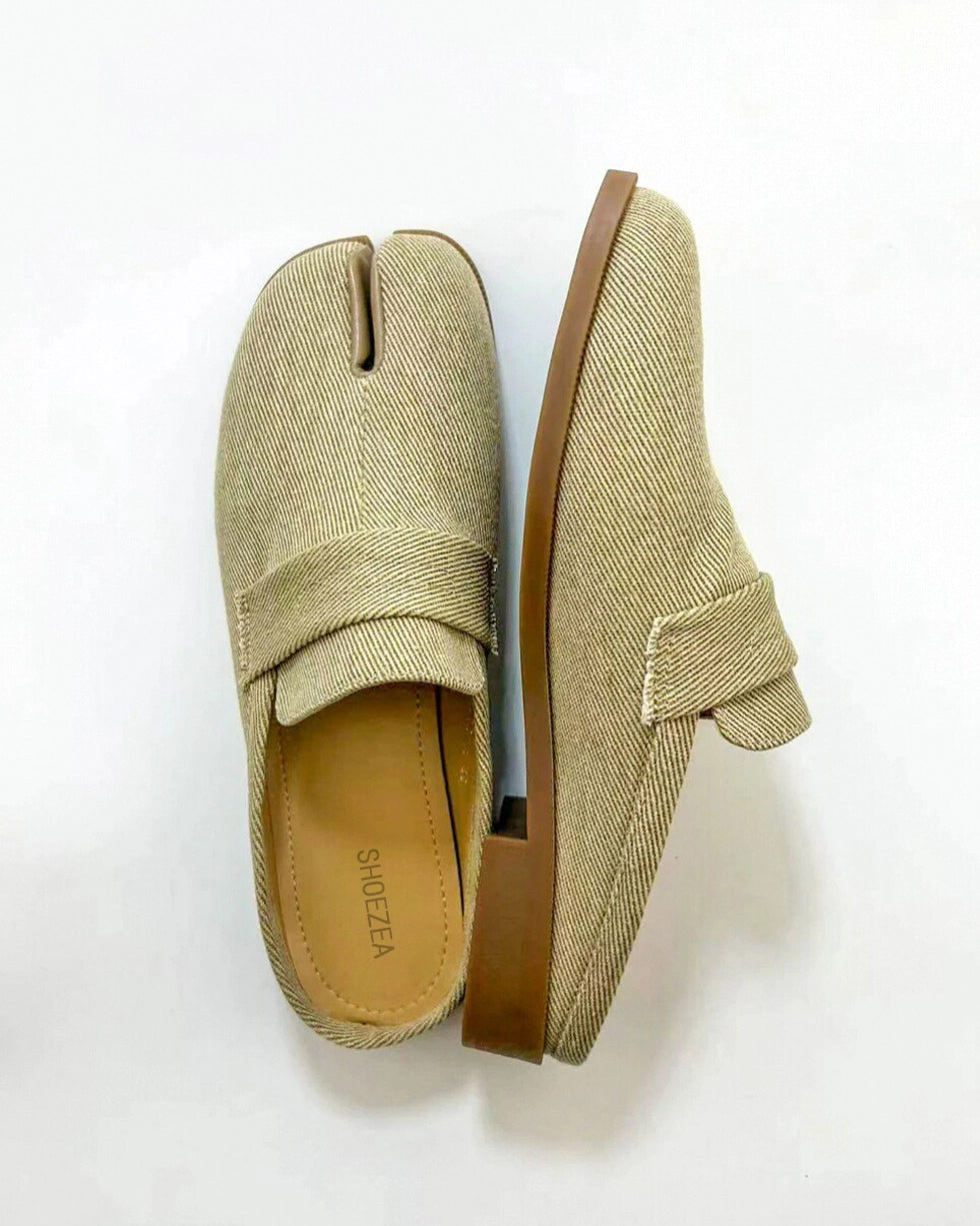Denim Tabi Sandals