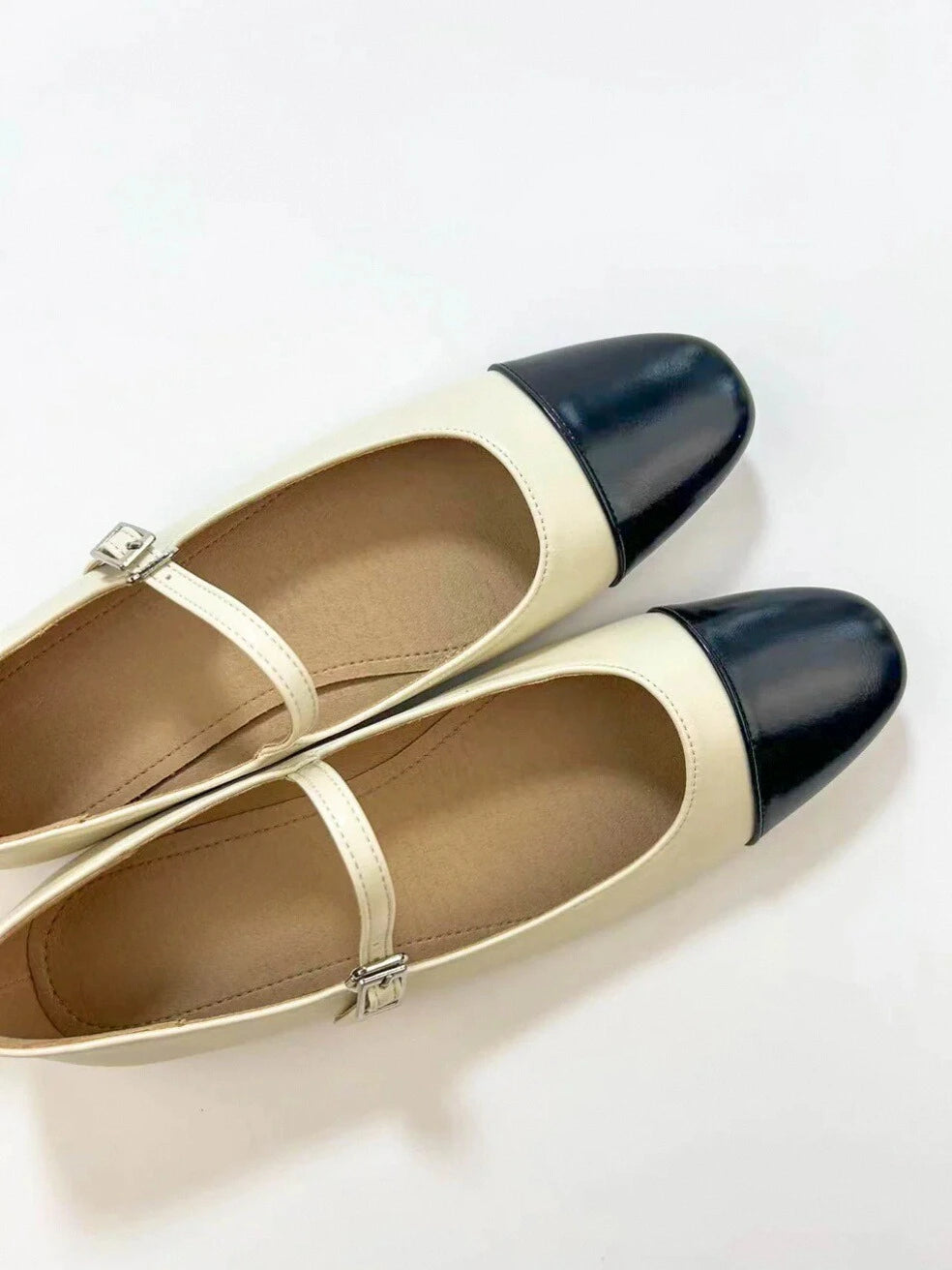 Color Block Mary Janes