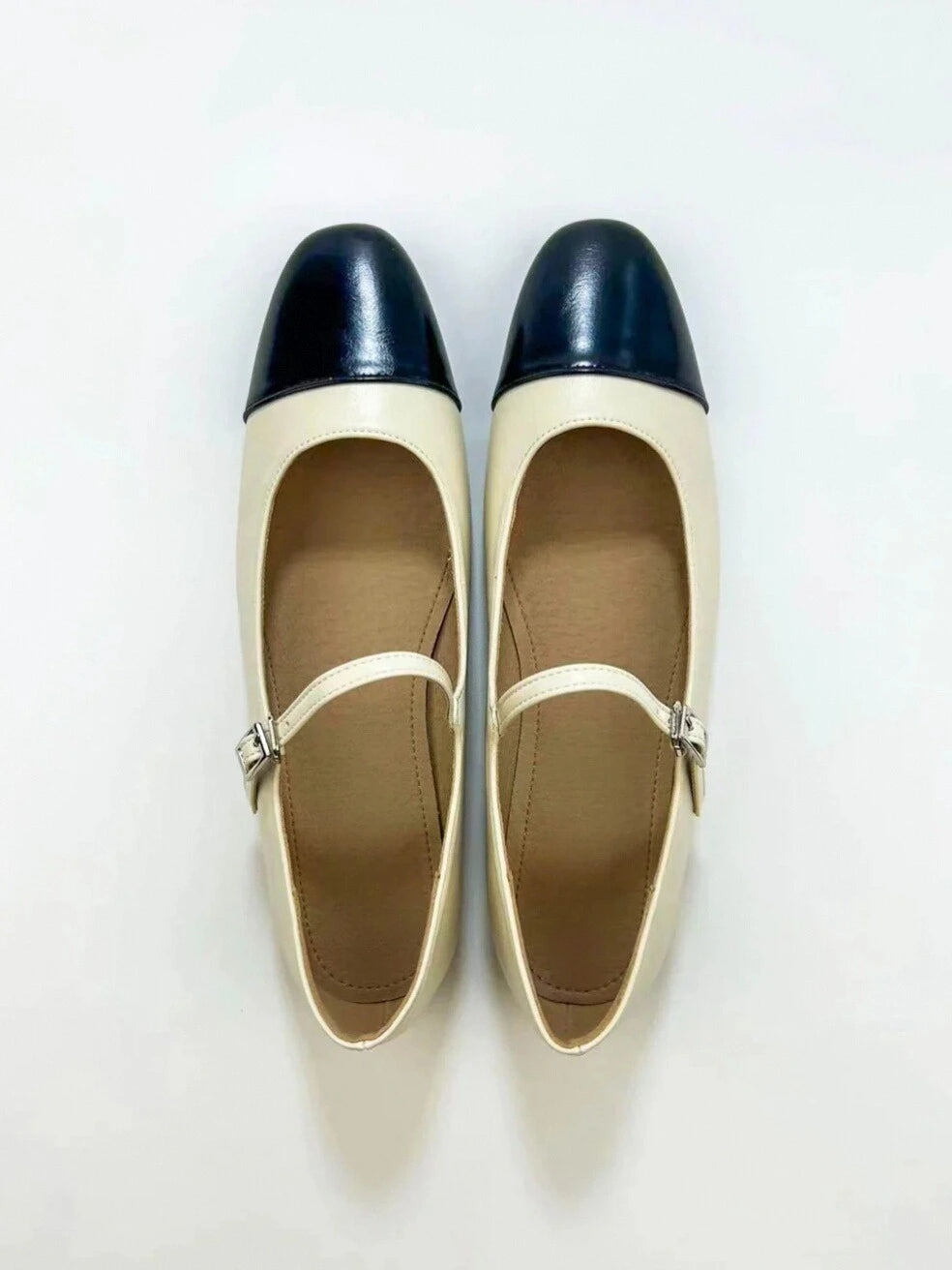 Color Block Mary Janes