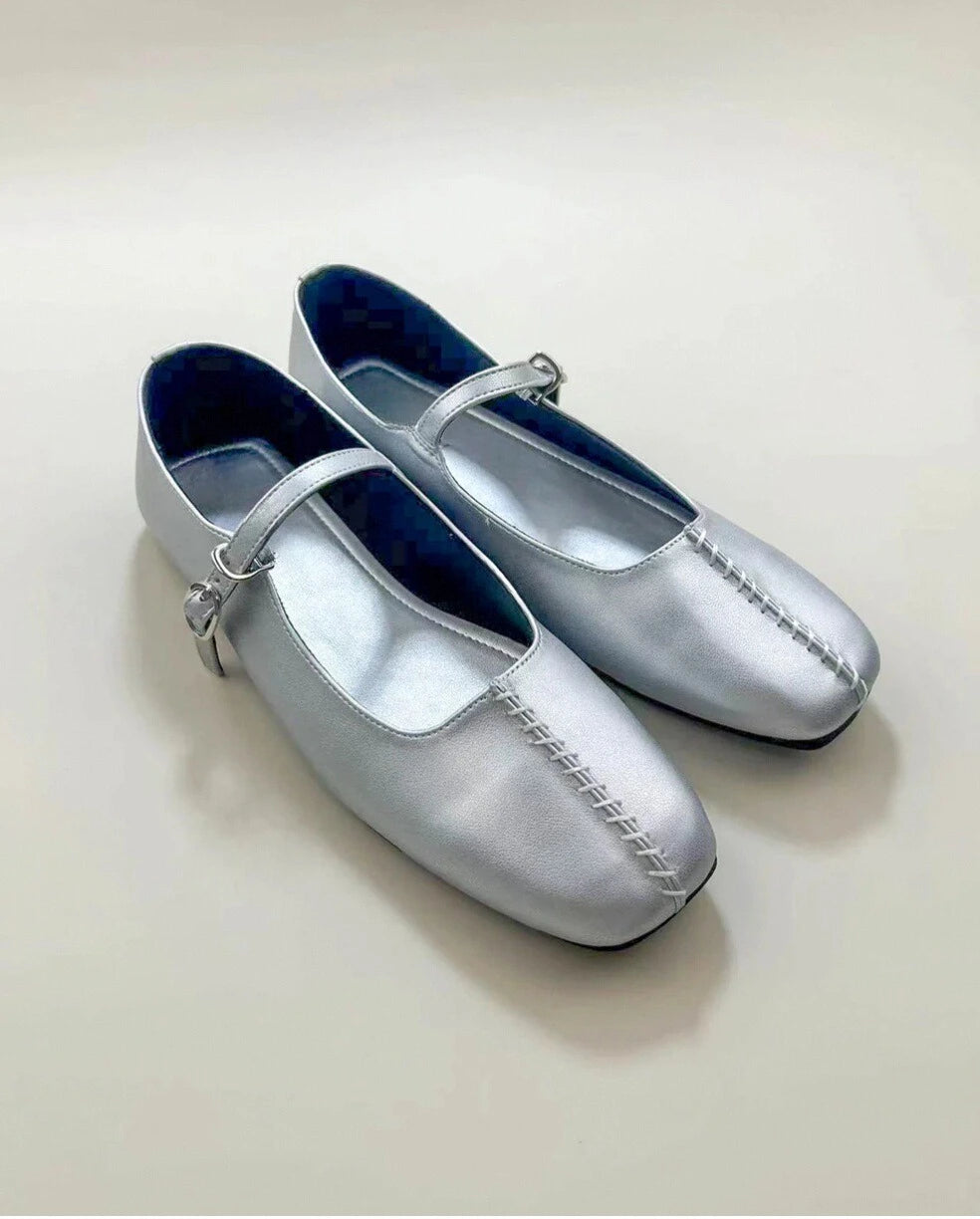 Square Toe Mary Janes