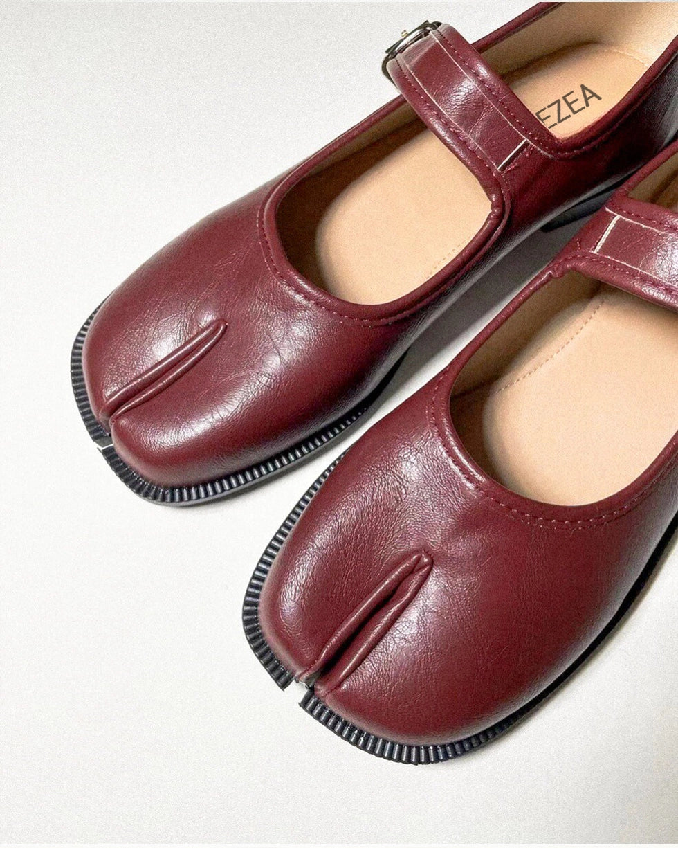Adjustable Strap Tabi Mary Janes