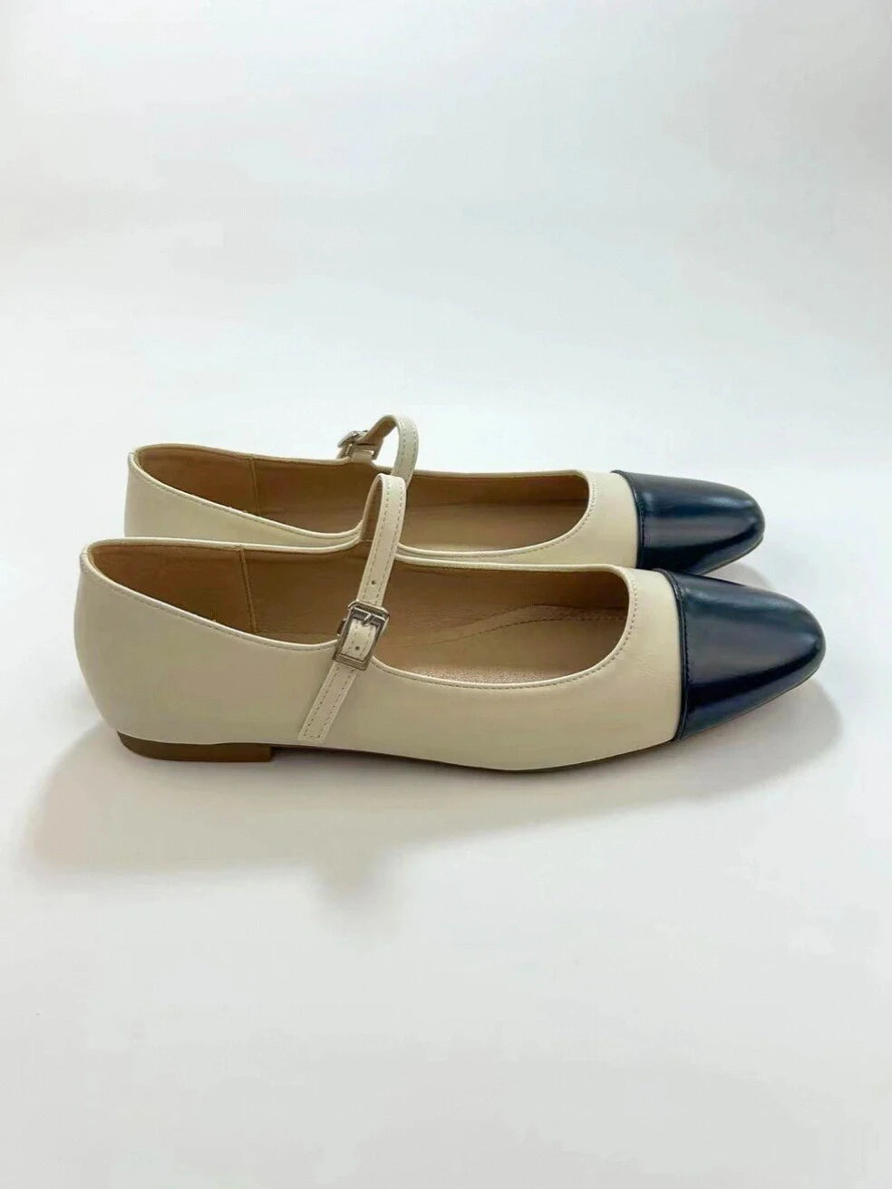 Color Block Mary Janes