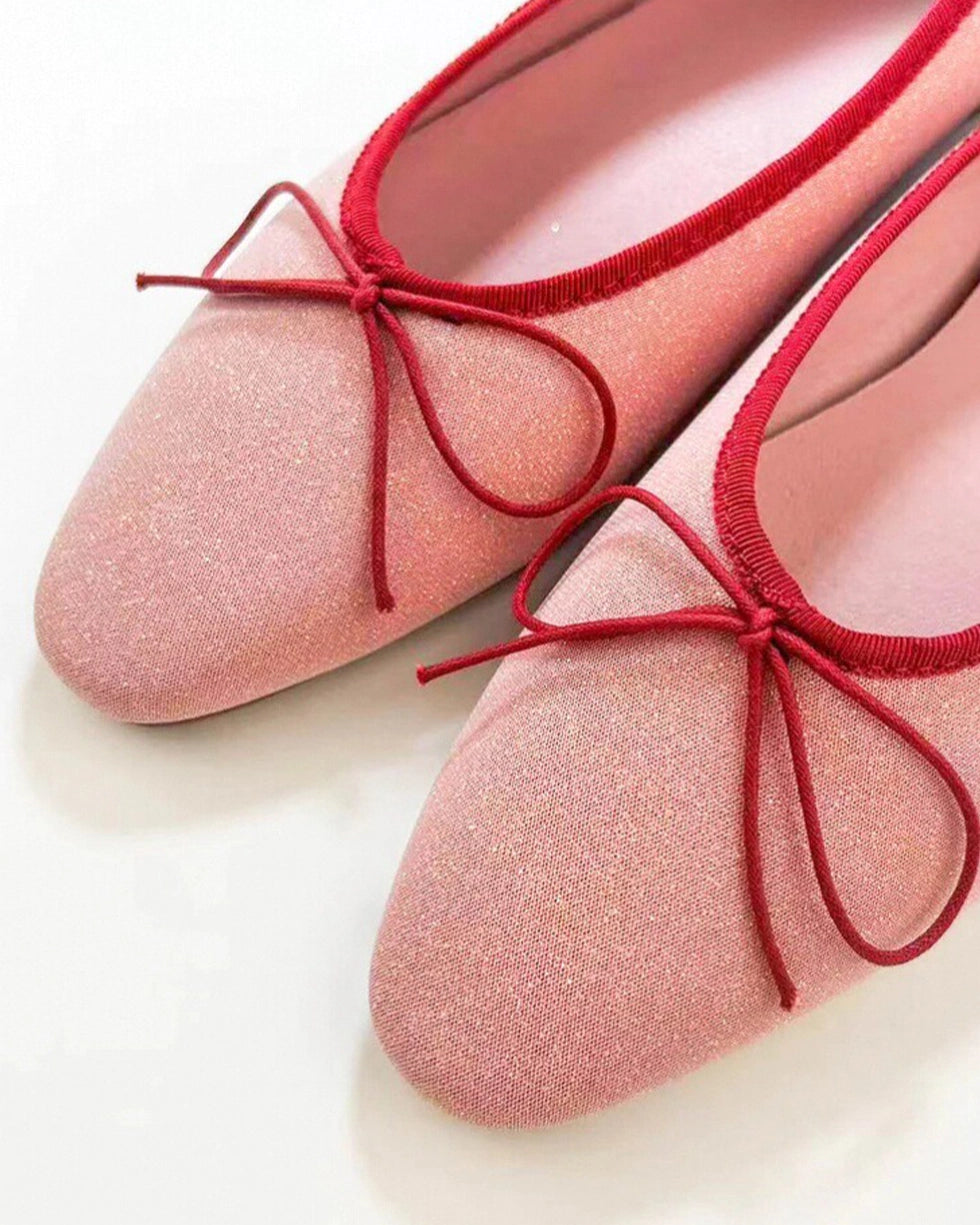 Bow Tie Ballet Flats