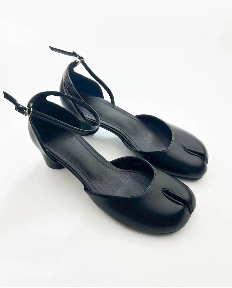 Tabi Ankle Strap Sandal Pumps