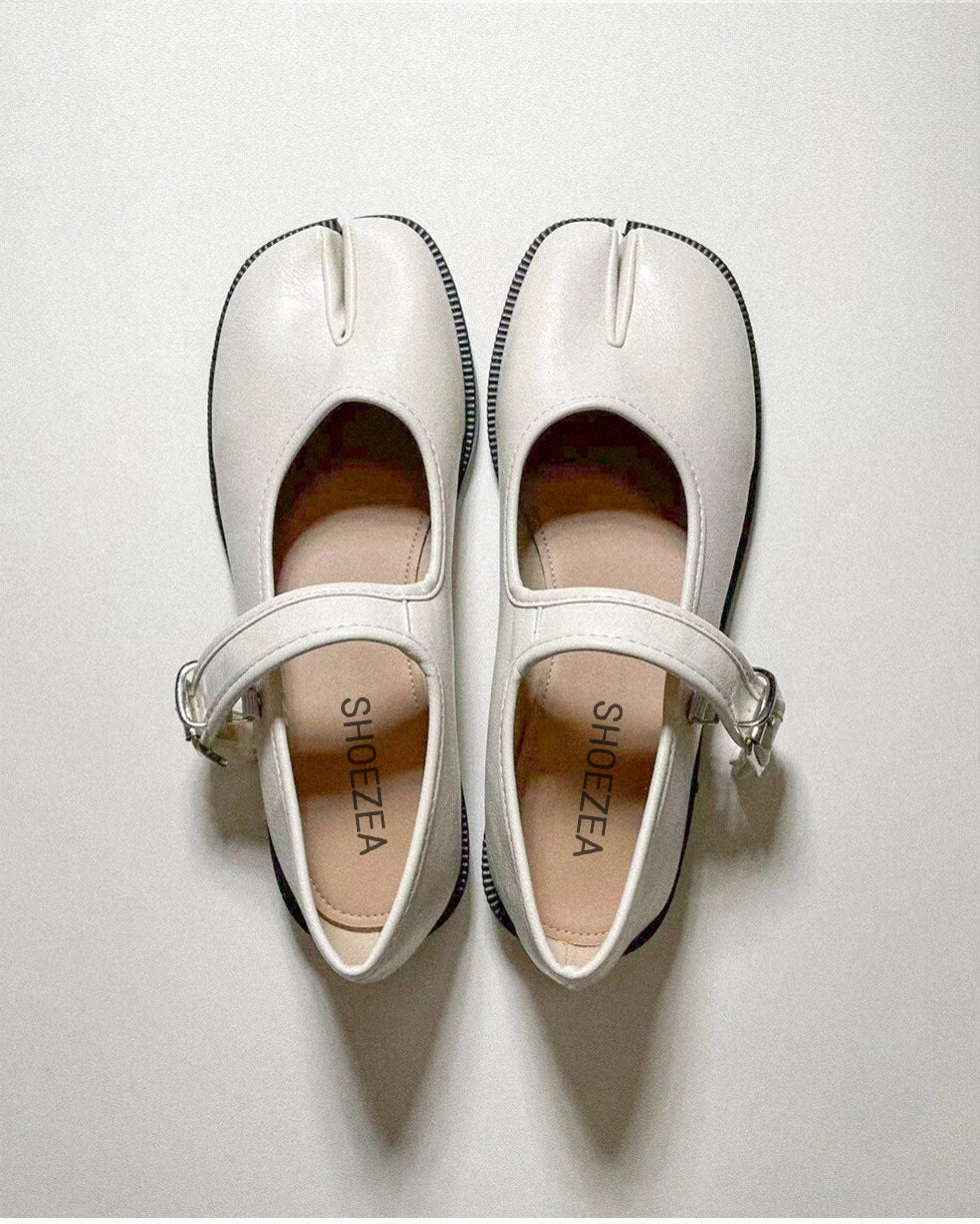 Adjustable Strap Tabi Mary Janes
