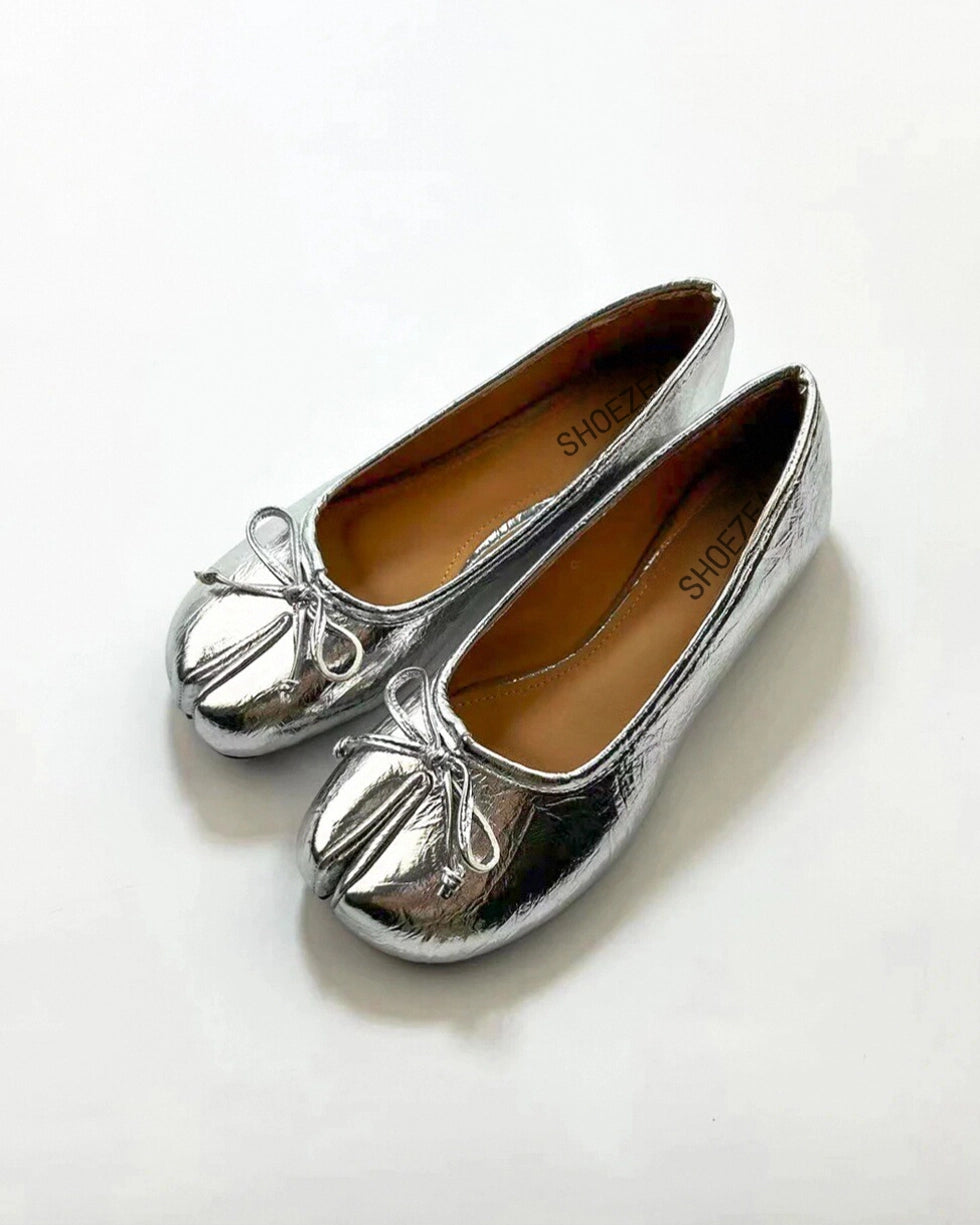 Bow Tie Tabi Flats