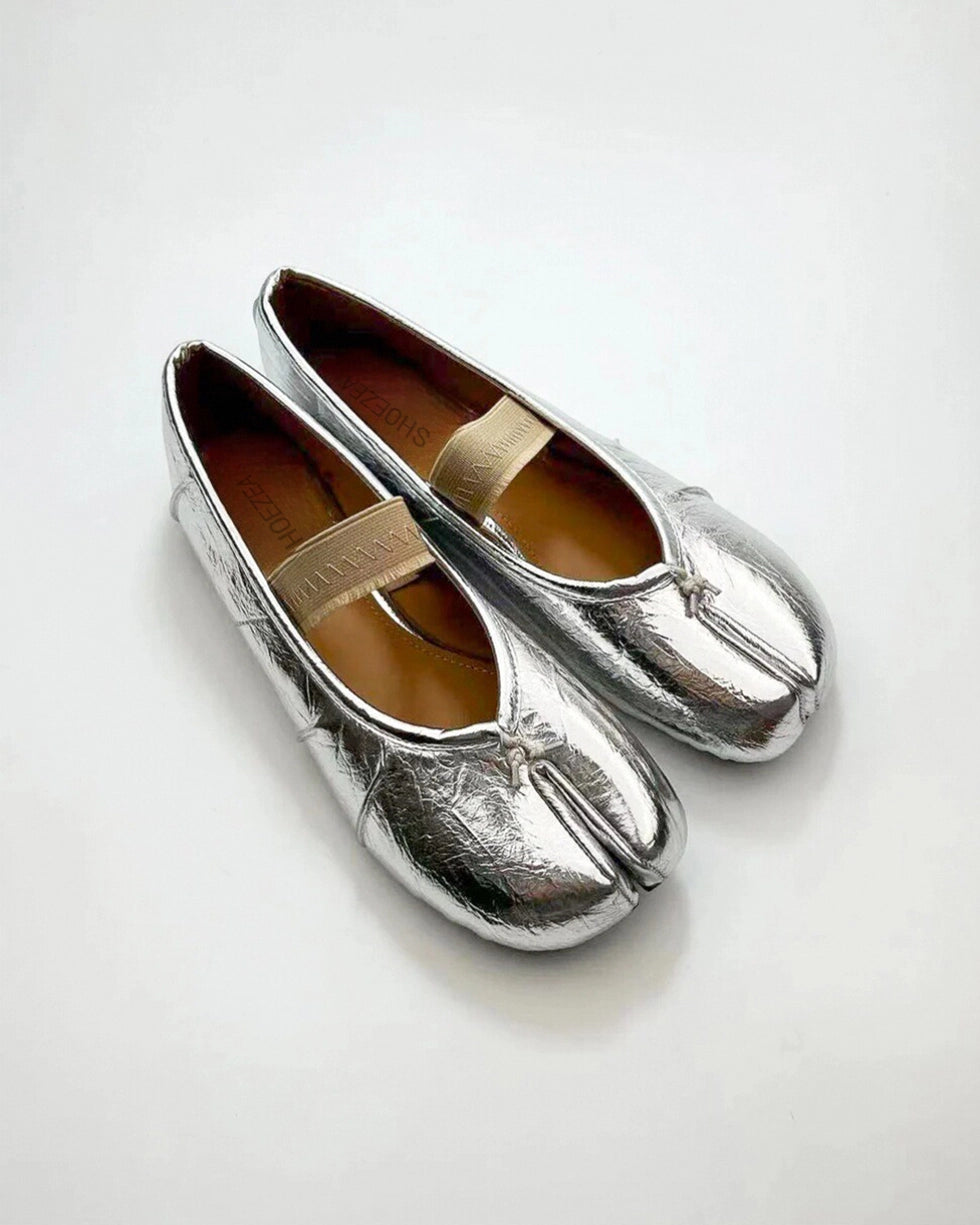 Thick Band Tabi Flats