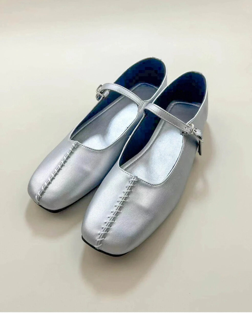 Square Toe Mary Janes