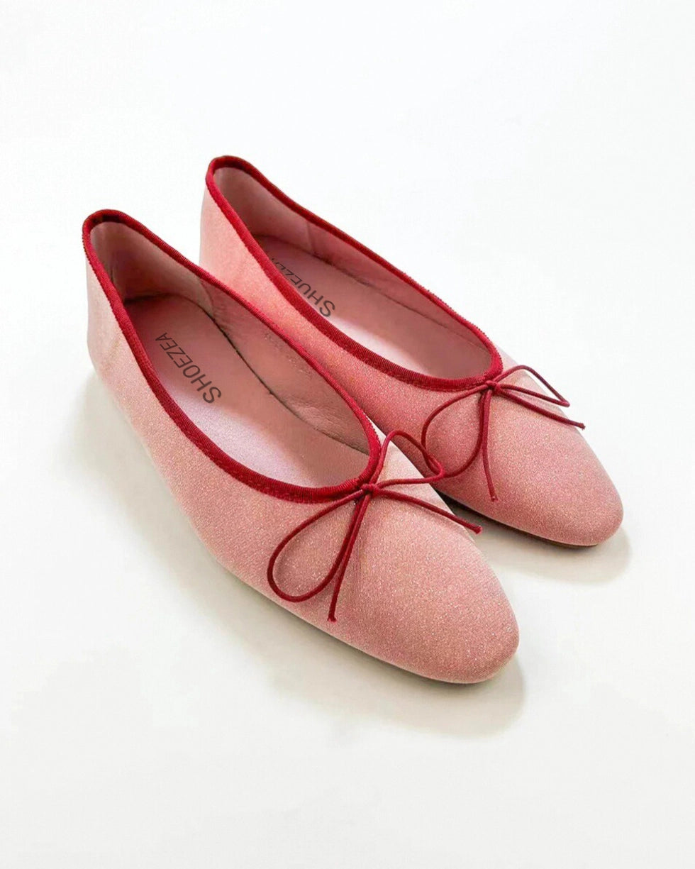 Bow Tie Ballet Flats