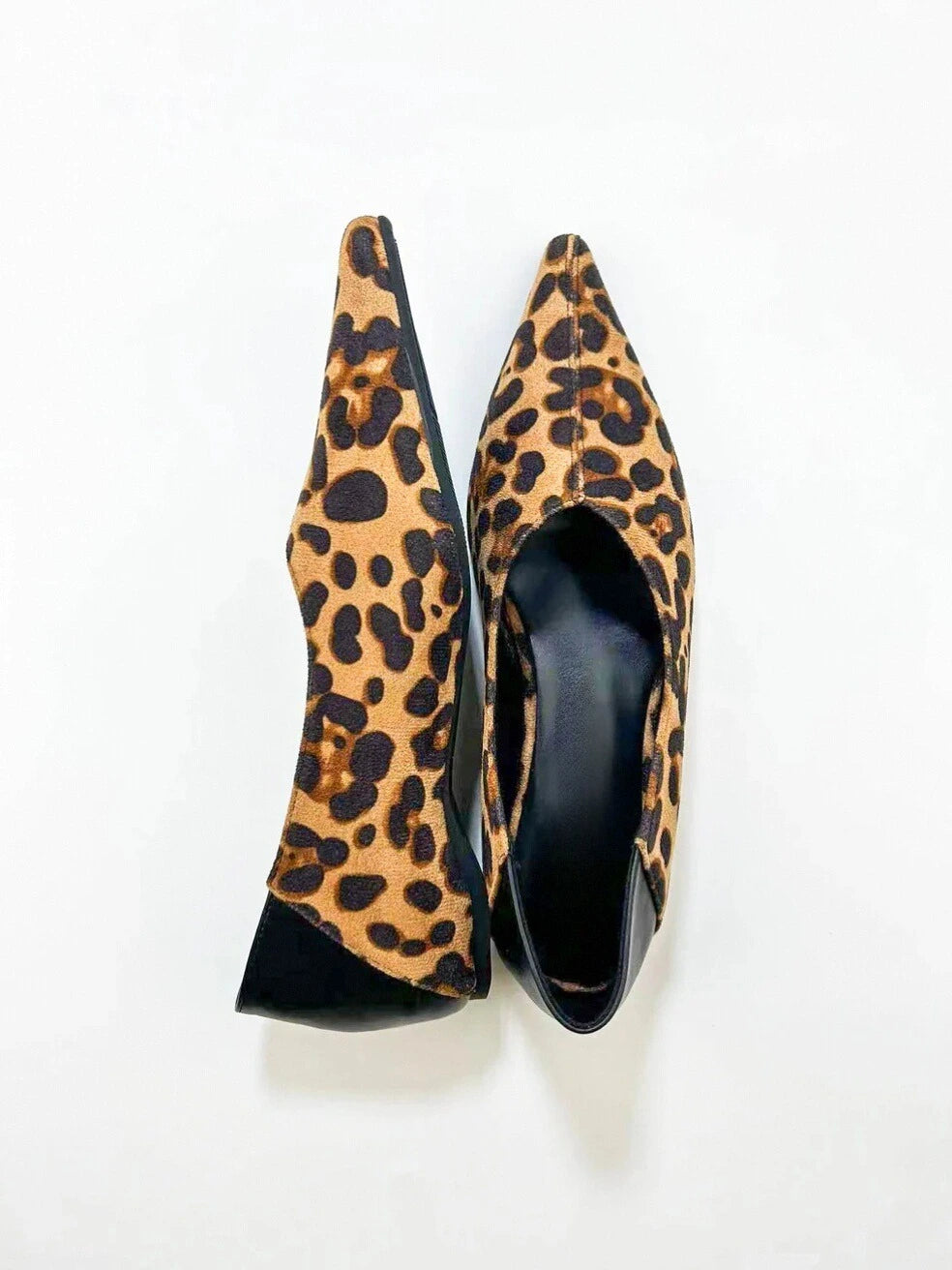 Point Toe Slip On Flats