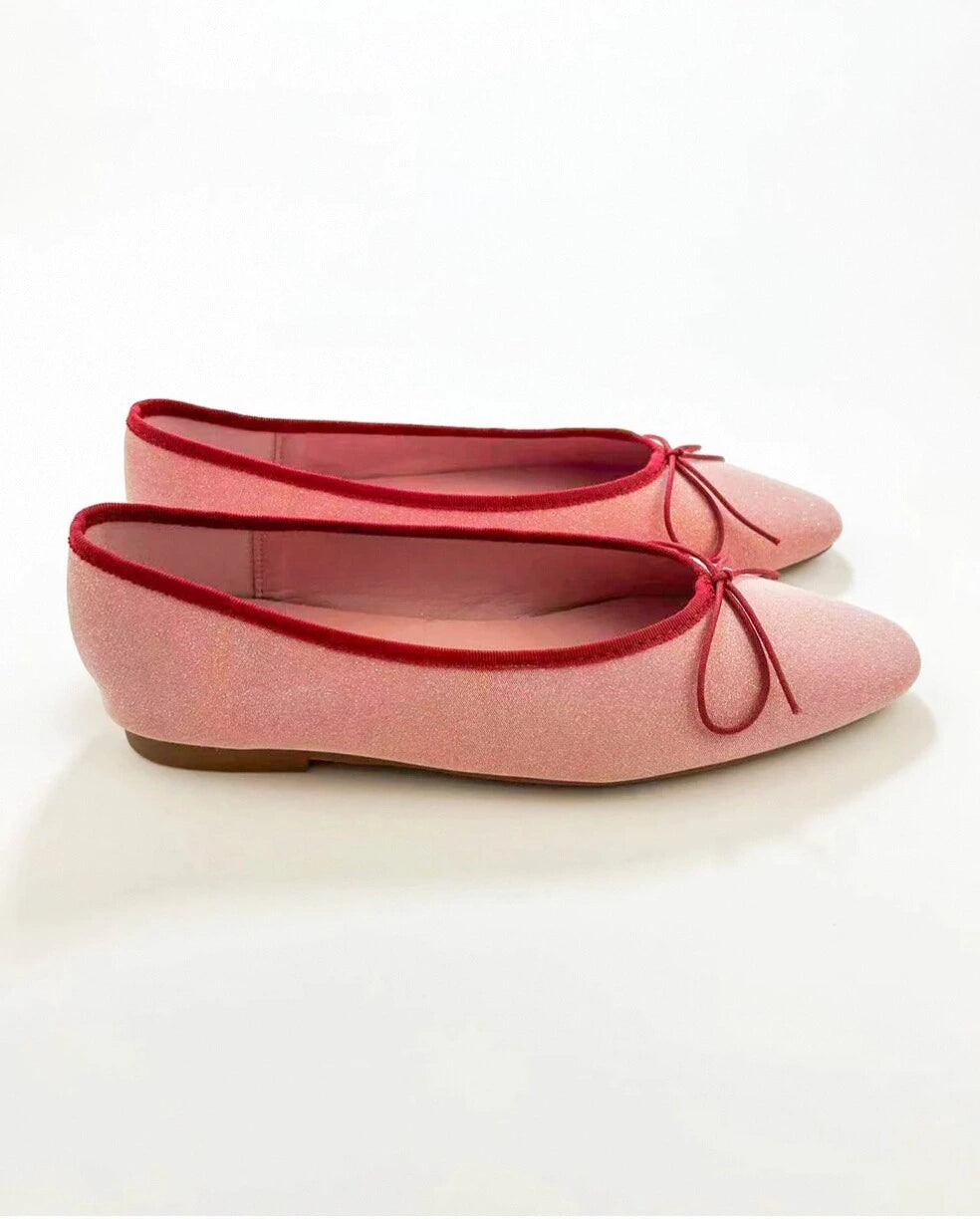 Bow Tie Ballet Flats