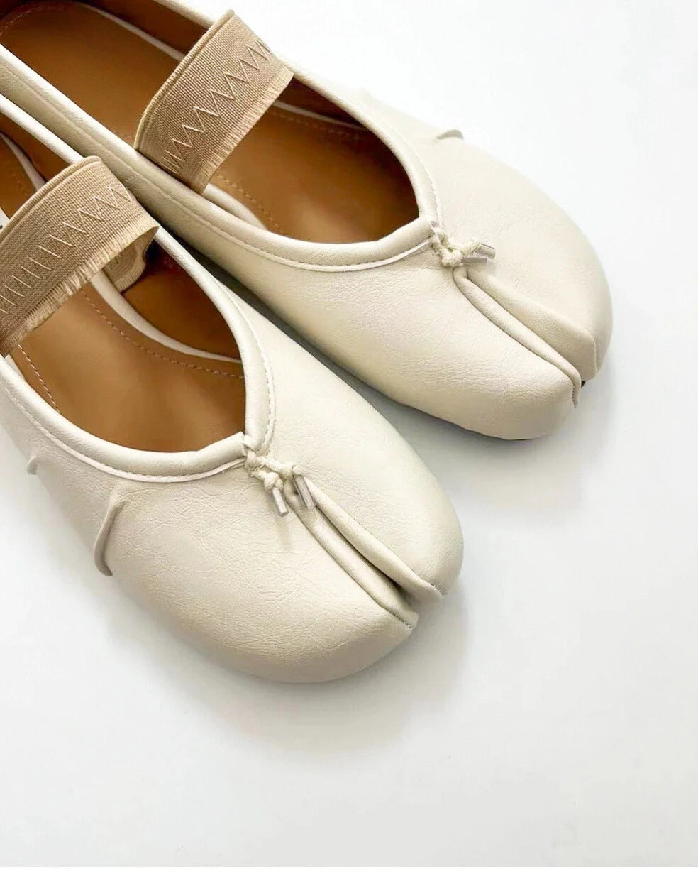 Thick Band Tabi Flats