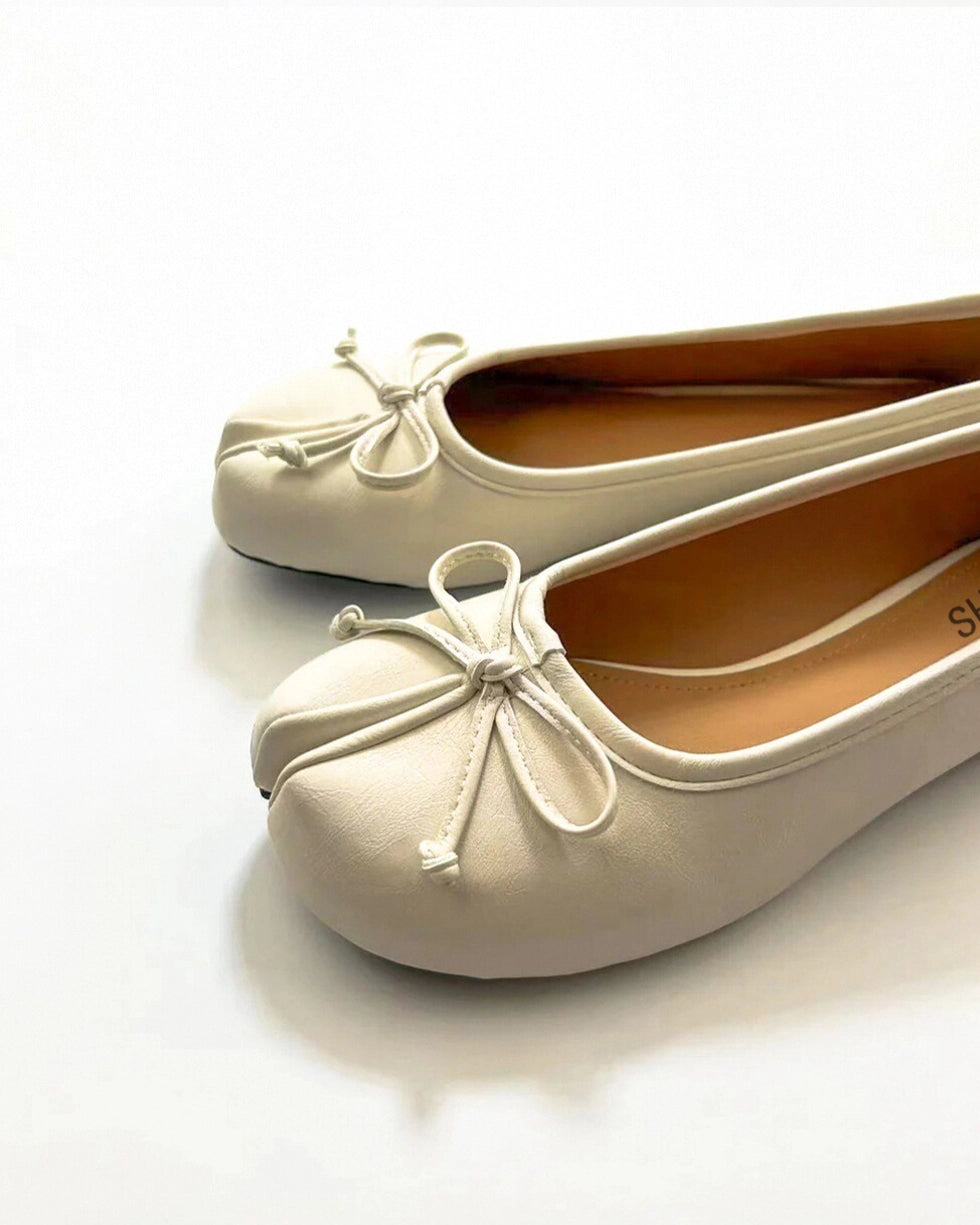 Bow Tie Tabi Flats