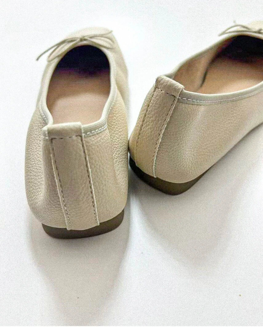 Square Toe Ballet Flats