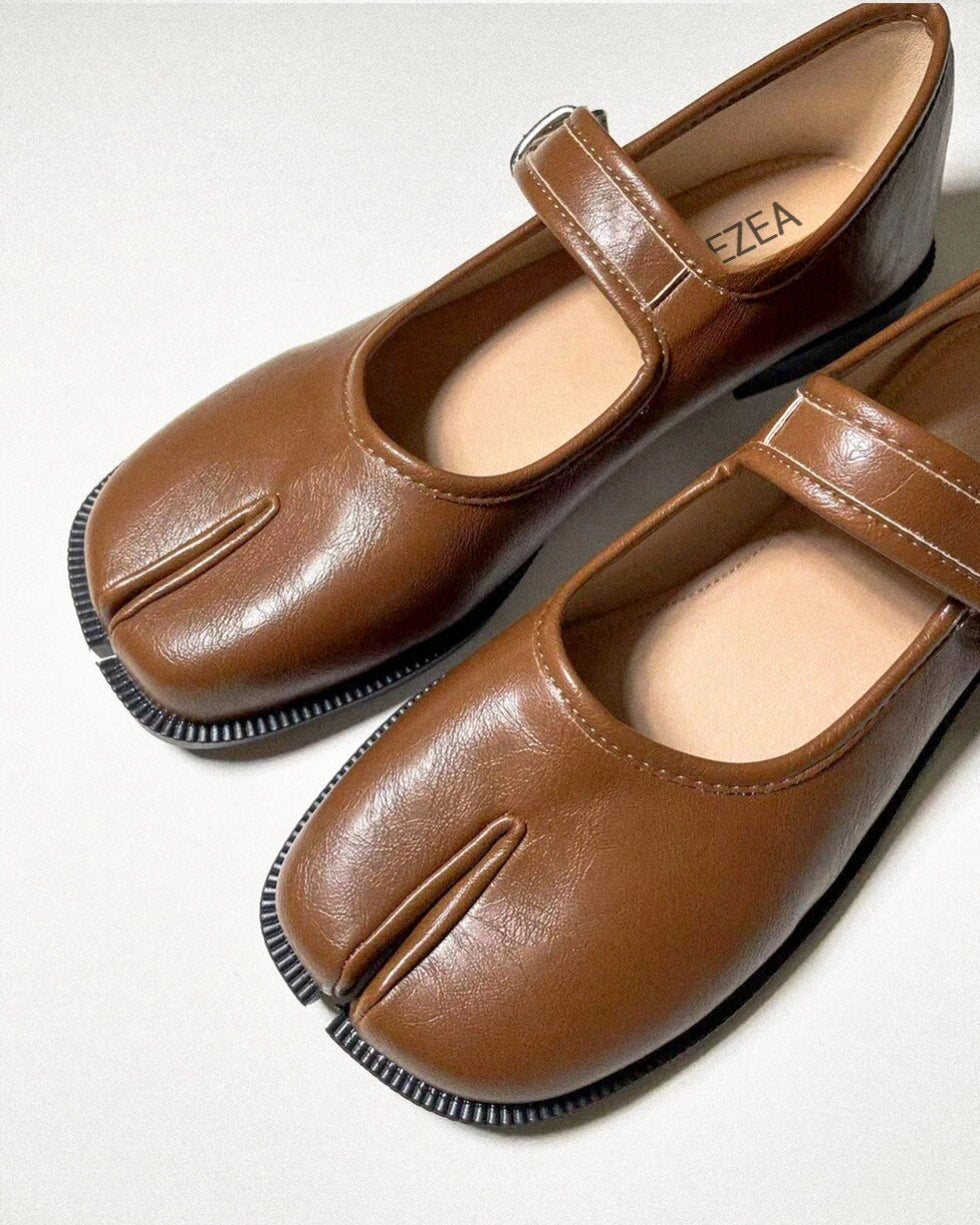 Adjustable Strap Tabi Mary Janes