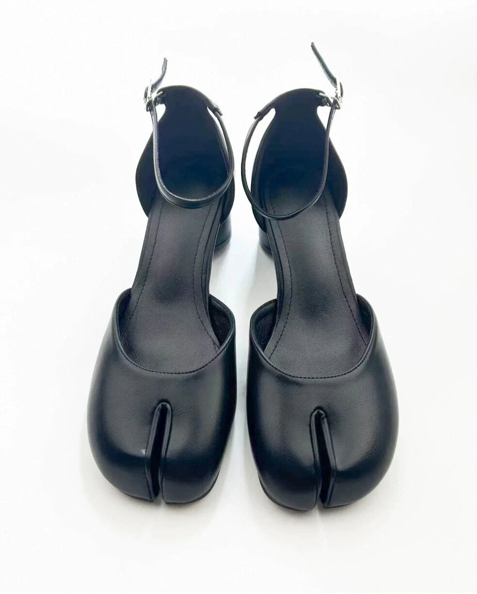 Tabi Ankle Strap Sandal Pumps