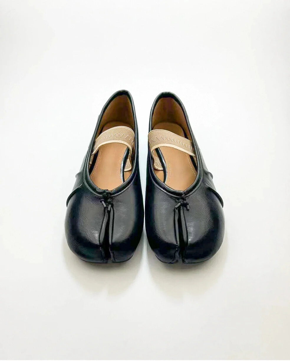 Thick Band Tabi Flats