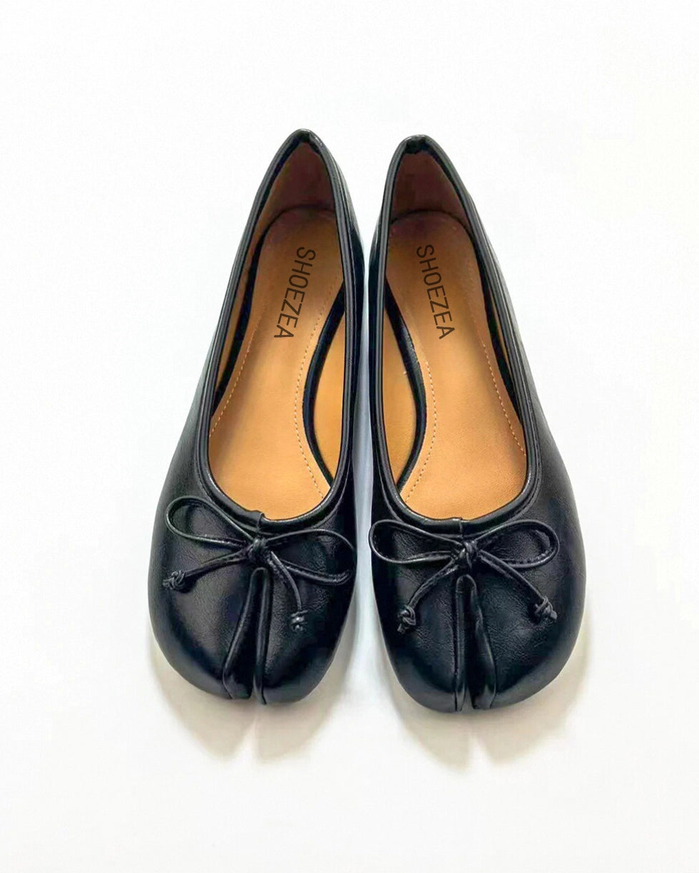 Bow Tie Tabi Flats