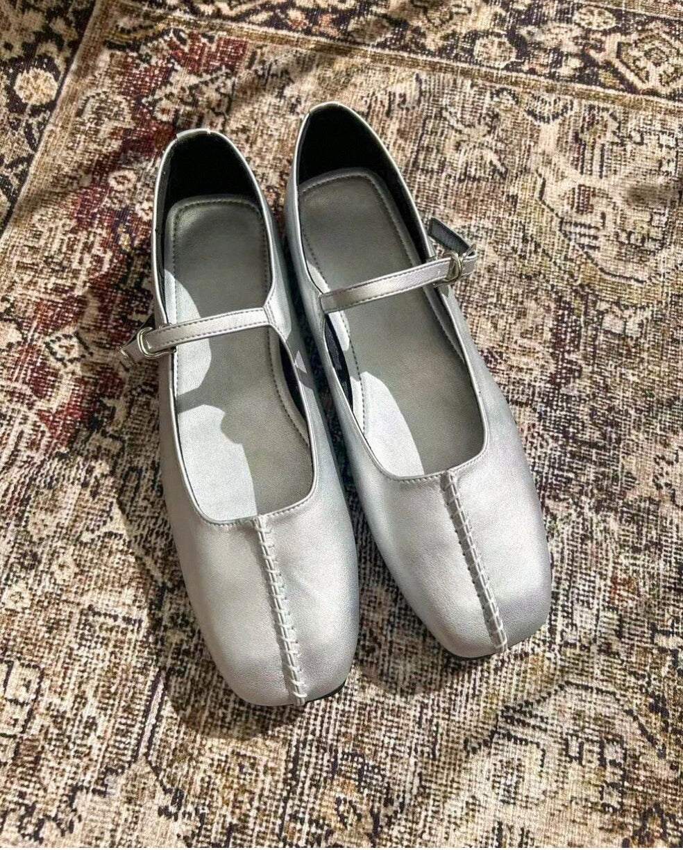 Square Toe Mary Janes