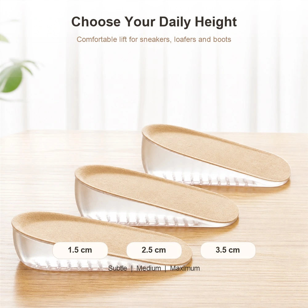 Shoezea Invisible Clear Gel Height Increase Insoles