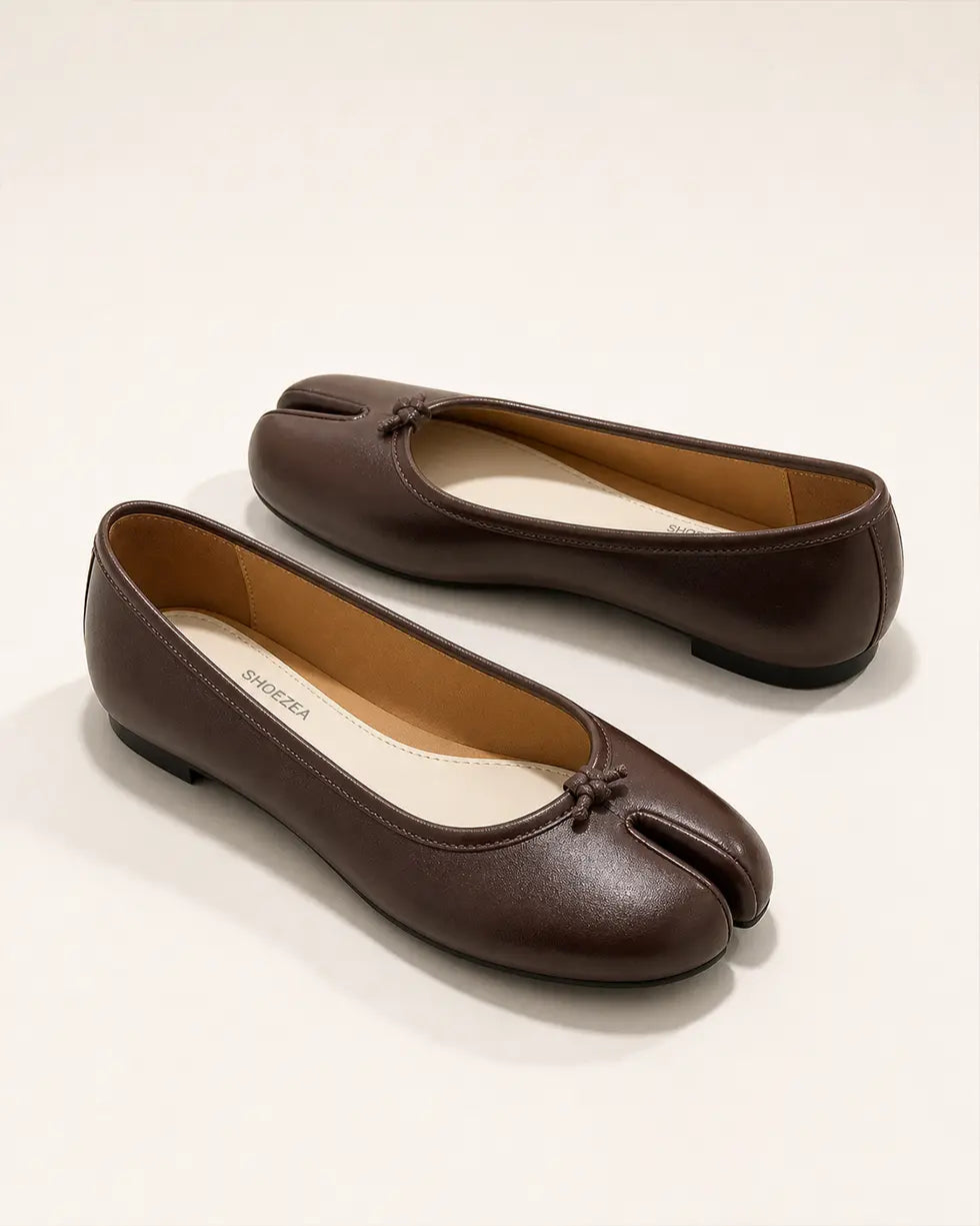 Shoezea Women’s Split-Toe Tabi Ballet Flats for Everyday Comfort