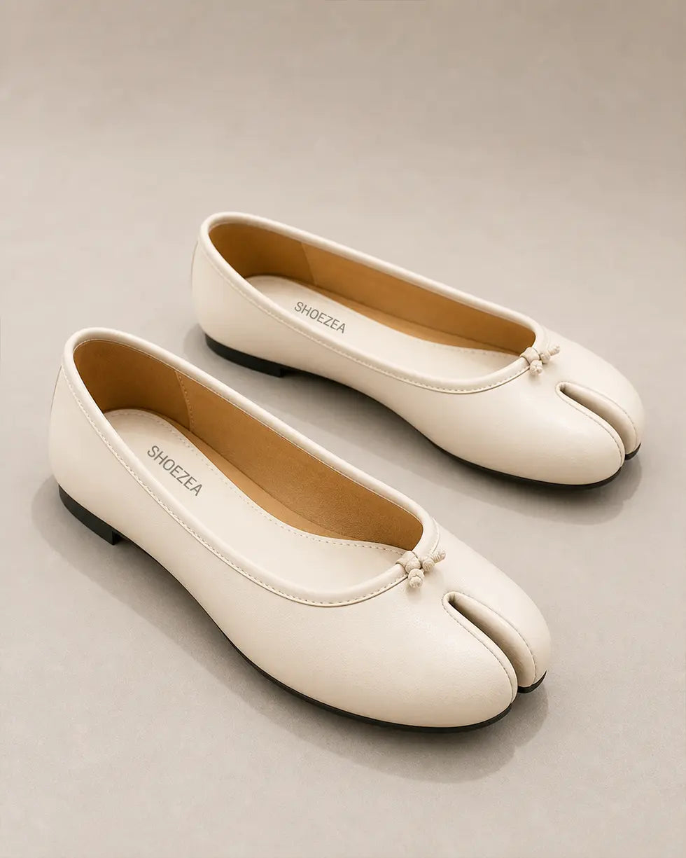 Shoezea Women’s Split-Toe Tabi Ballet Flats for Everyday Comfort