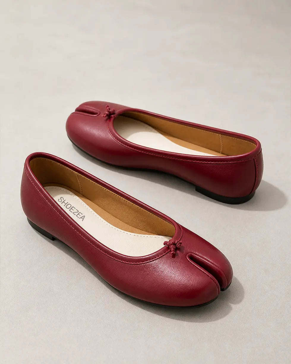 Shoezea Women’s Split-Toe Tabi Ballet Flats for Everyday Comfort